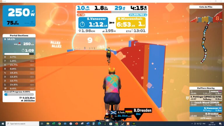 Read more about the article Beam Me Up Zwift – כל הפרטים על פורטל העליות החדש בזוופיט