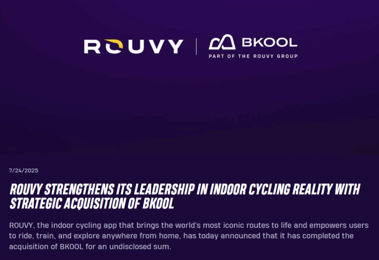 Read more about the article ROUVY רוכשת גם את BKOOL